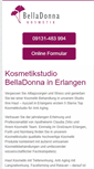 Mobile Screenshot of kosmetikstudio-erlangen.com